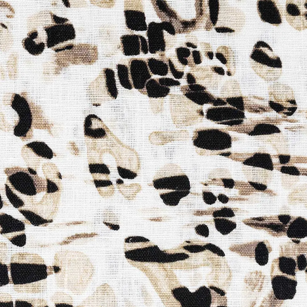 Made in China quality printed pure linen fabric for garments and tablecloth