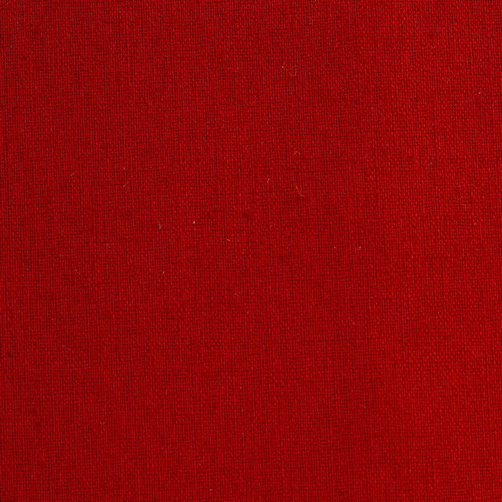 Solid color stone washed soft piece dyed linen & cotton blend fabric