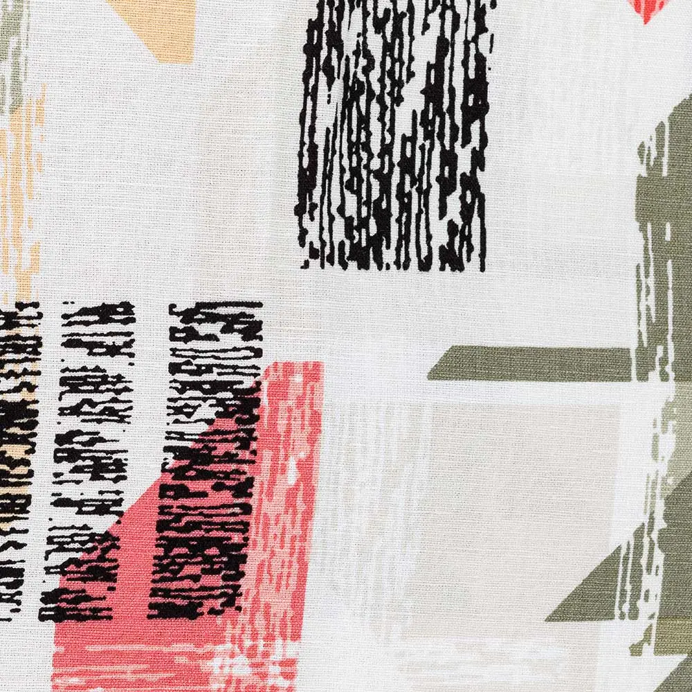 55% linen45% viscose printed fabric for men’s shirts