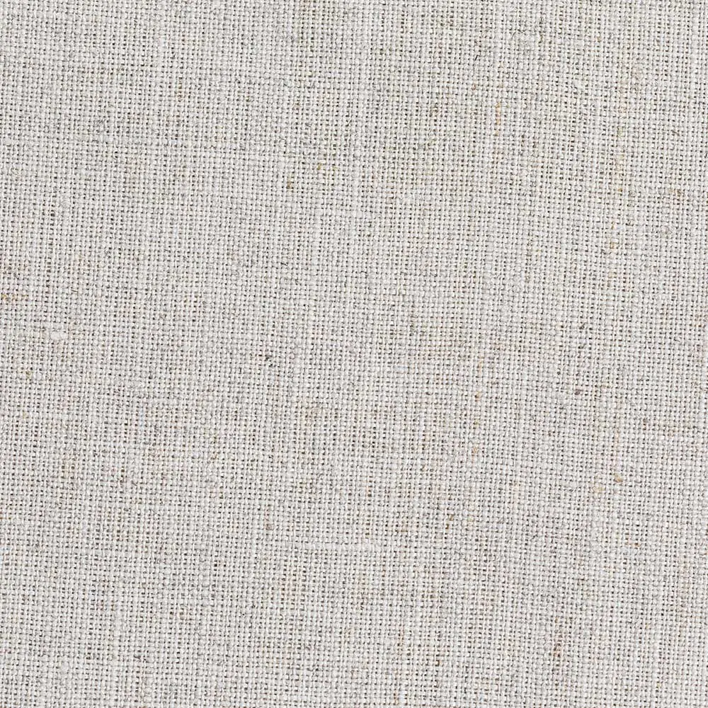 Natural color pure linen fabric for clothing and bedding with wide width
