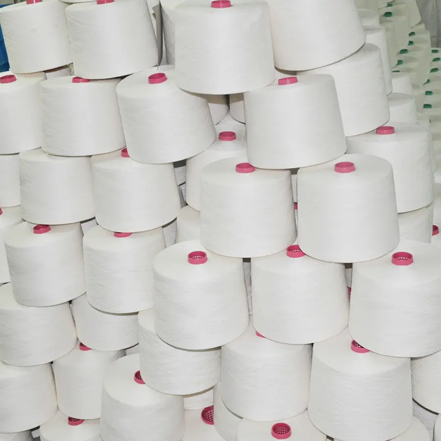 Hot sale top quality 100％ linen yarn semi- bleached