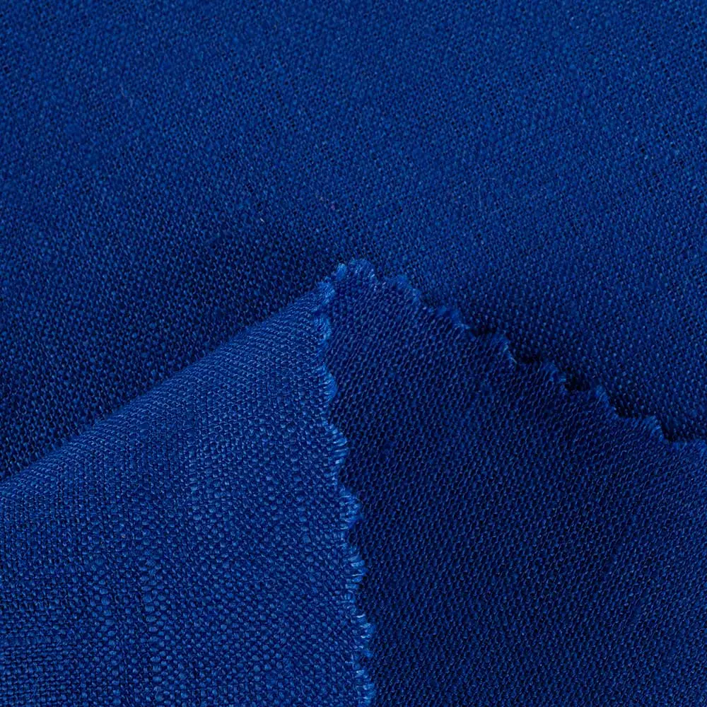 Fashionable style yarn dyed 100 linen fabirc for ladies